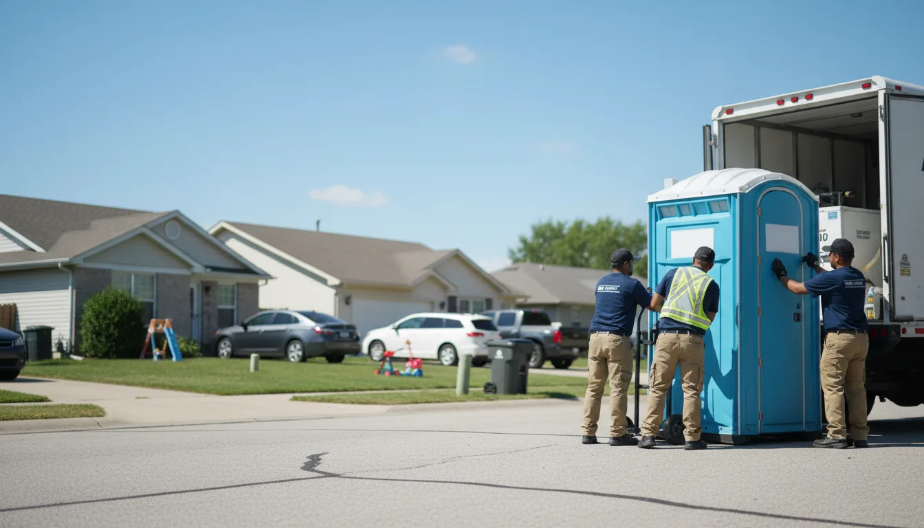 Standard Porta Potty Rentals in Dover, IL near me
